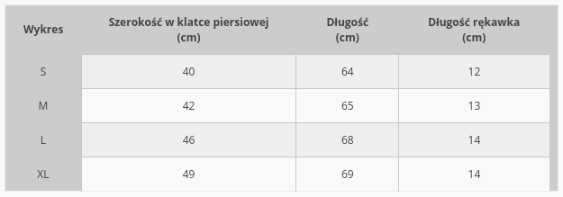 Koszulka damska dopasowana